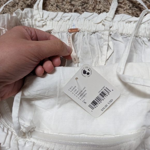 Free People - White Gabby Tank - Picture 3 of 6